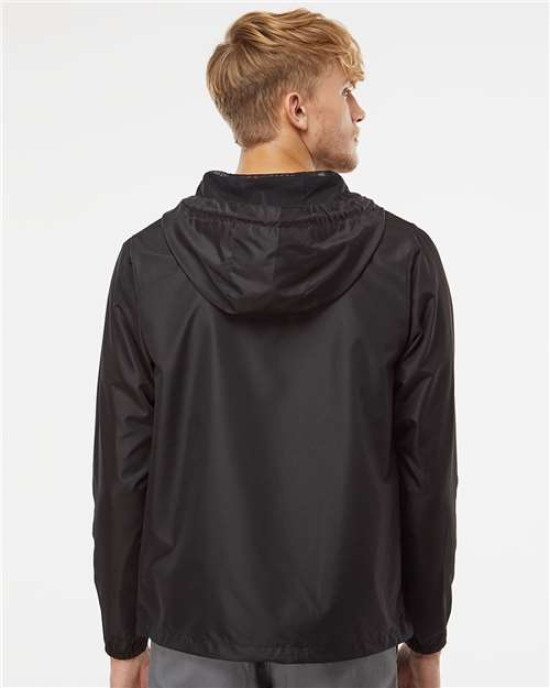 Unisex Lightweight Quarter-Zip Windbreaker Pullover Jacket