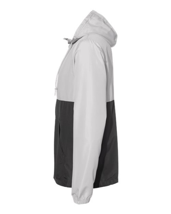 Unisex Lightweight Quarter-Zip Windbreaker Pullover Jacket