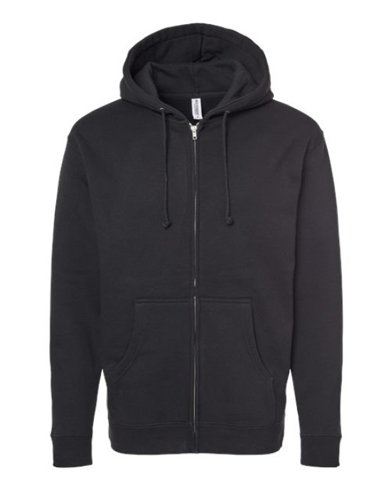 Unisex Heavyweight Full-Zip Hooded Sweatshirt