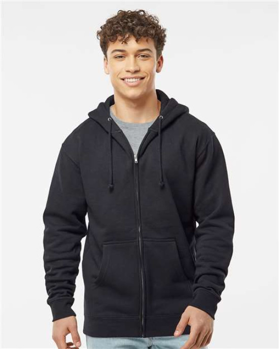 Unisex Heavyweight Full-Zip Hooded Sweatshirt