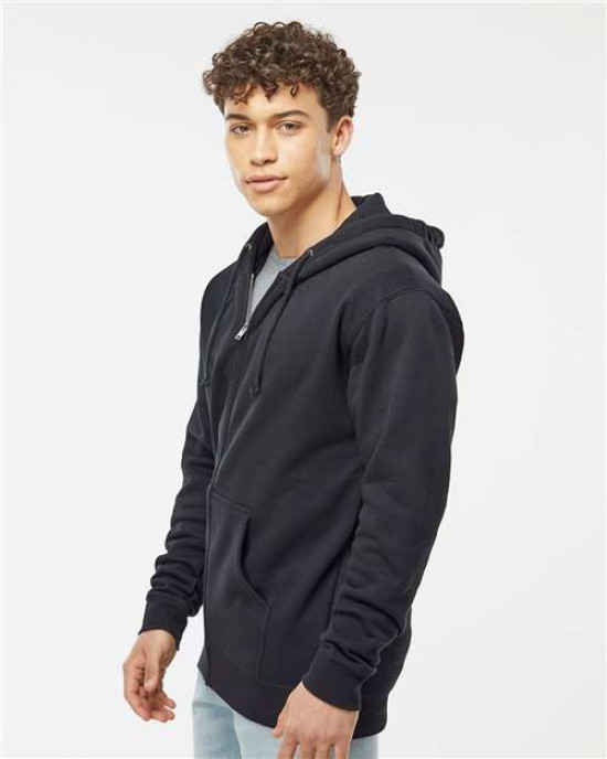 Unisex Heavyweight Full-Zip Hooded Sweatshirt