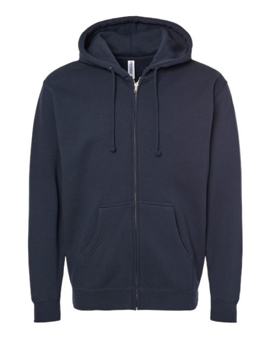 Unisex Heavyweight Full-Zip Hooded Sweatshirt
