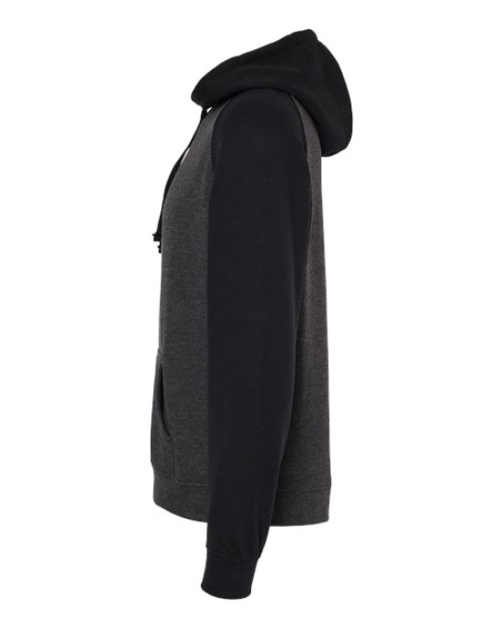 Unisex Raglan Hooded Sweatshirt