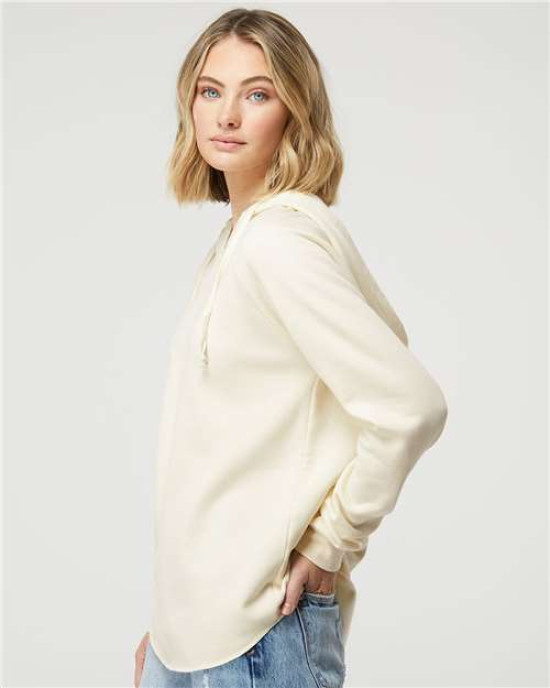 Women’s Lightweight California Wave Wash Hooded Sweatshirt