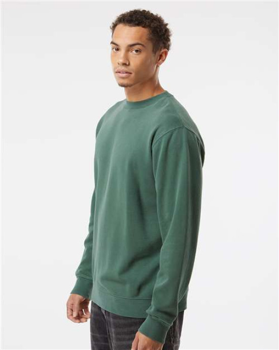 Unisex Midweight Pigment-Dyed Crewneck Sweatshirt
