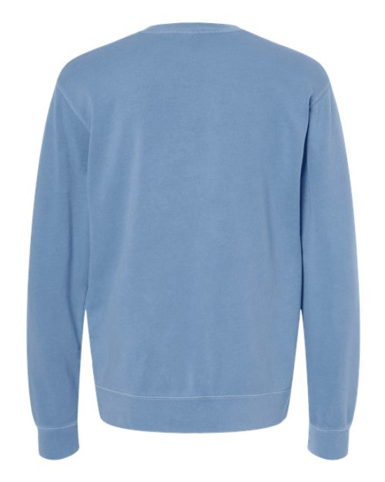 Unisex Midweight Pigment-Dyed Crewneck Sweatshirt