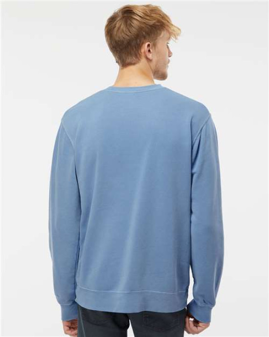 Unisex Midweight Pigment-Dyed Crewneck Sweatshirt