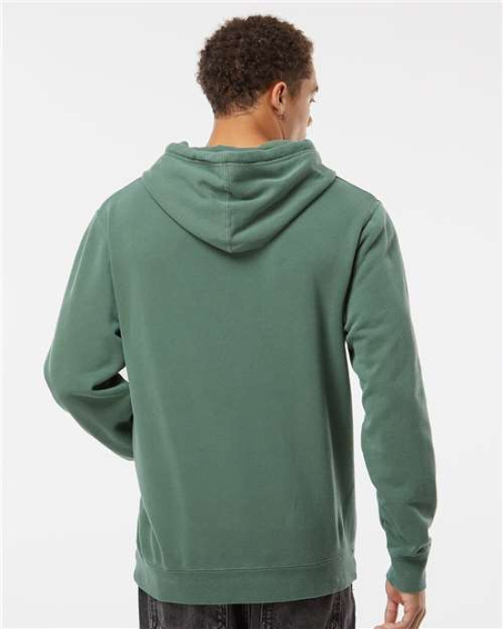 Unisex Midweight Pigment-Dyed Hooded Sweatshirt