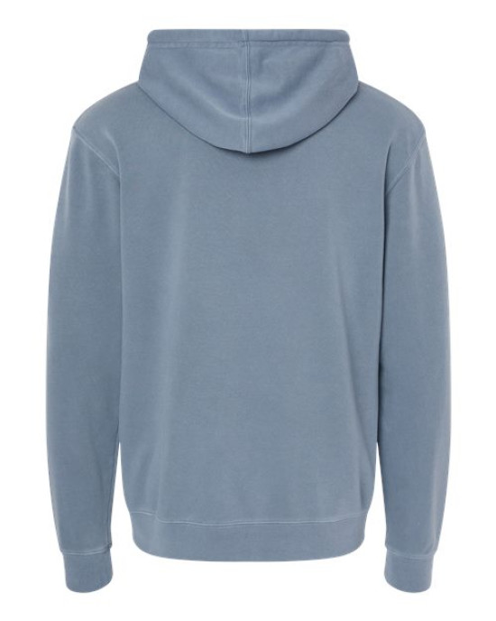 Unisex Midweight Pigment-Dyed Hooded Sweatshirt