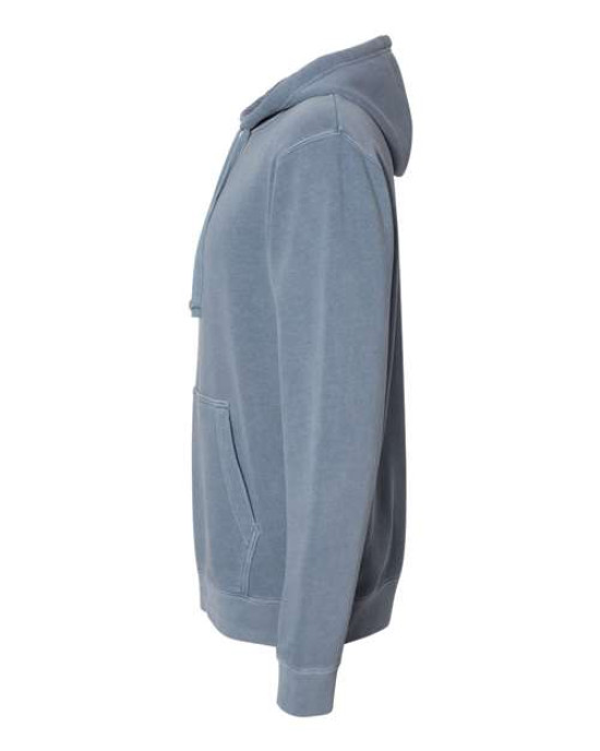 Unisex Midweight Pigment-Dyed Hooded Sweatshirt