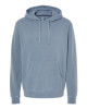 Unisex Midweight Pigment-Dyed Hooded Sweatshirt