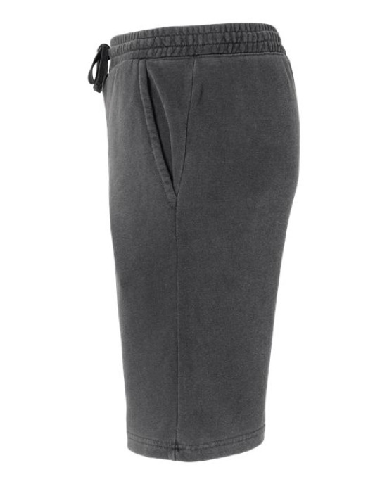 Unisex Pigment-Dyed Fleece Shorts