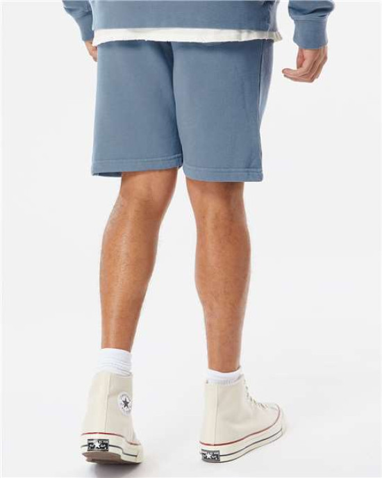 Unisex Pigment-Dyed Fleece Shorts