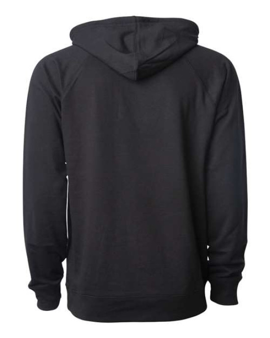 Unisex Icon Lightweight Loopback Terry Hooded Sweatshirt