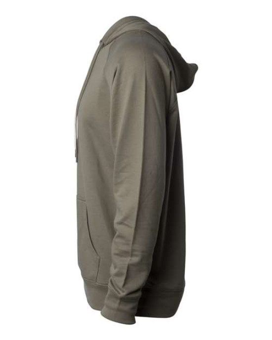 Unisex Icon Lightweight Loopback Terry Hooded Sweatshirt