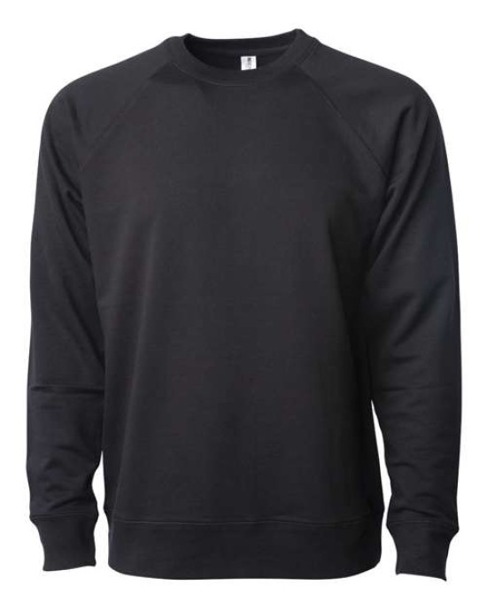 Unisex Icon Lightweight Loopback Terry Crewneck Sweatshirt