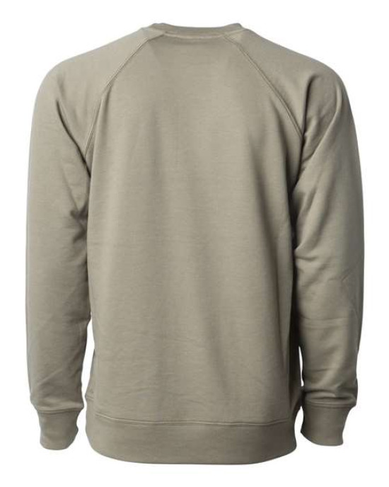 Unisex Icon Lightweight Loopback Terry Crewneck Sweatshirt