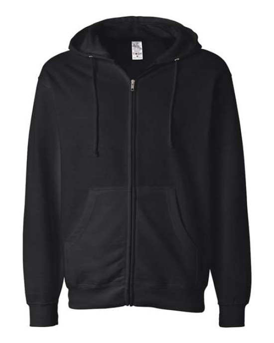 Unisex Midweight Full-Zip Hooded Sweatshirt