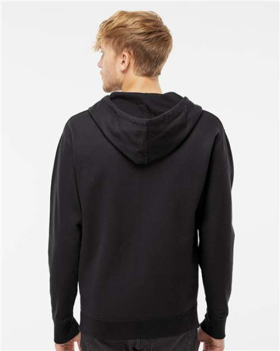 Unisex Midweight Full-Zip Hooded Sweatshirt