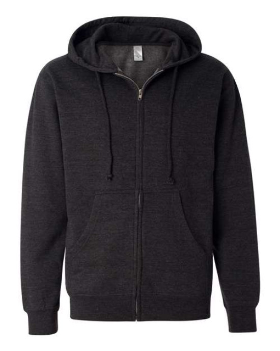 Unisex Midweight Full-Zip Hooded Sweatshirt