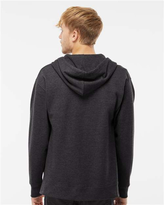 Unisex Midweight Full-Zip Hooded Sweatshirt