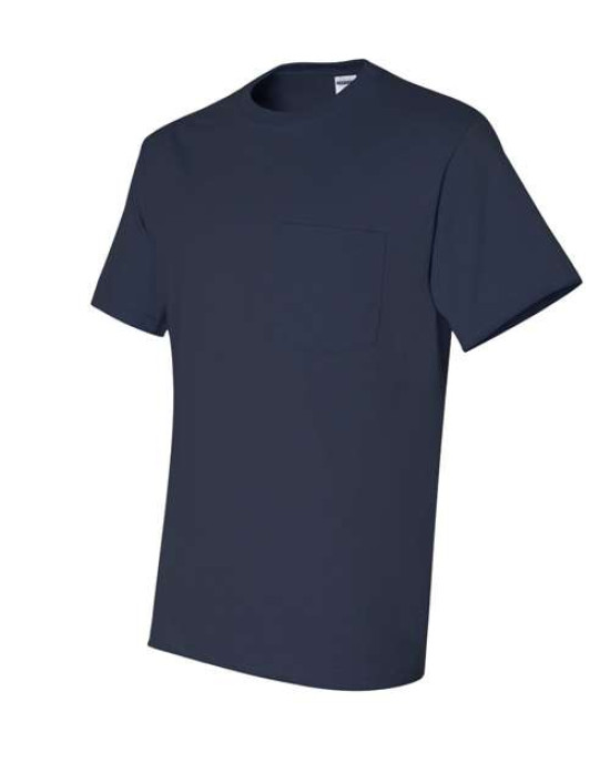 Unisex Dri-Power® 50/50 Pocket T-Shirt