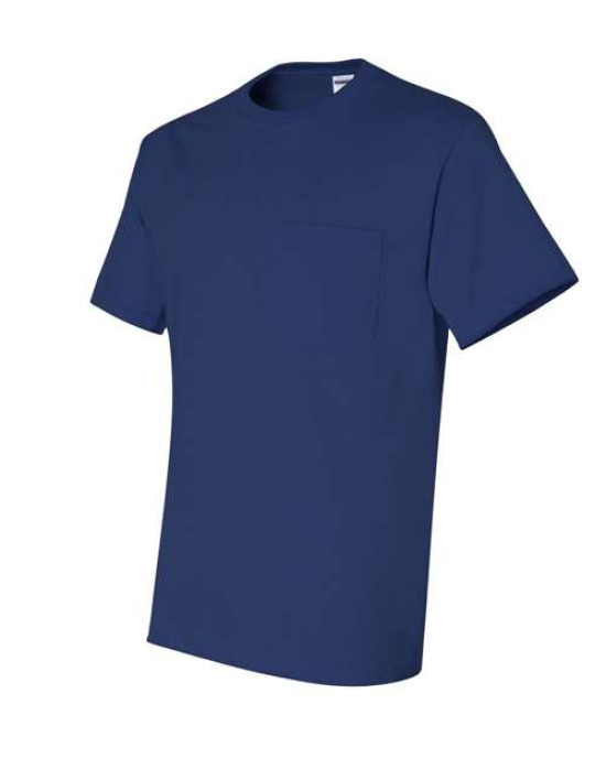 Unisex Dri-Power® 50/50 Pocket T-Shirt