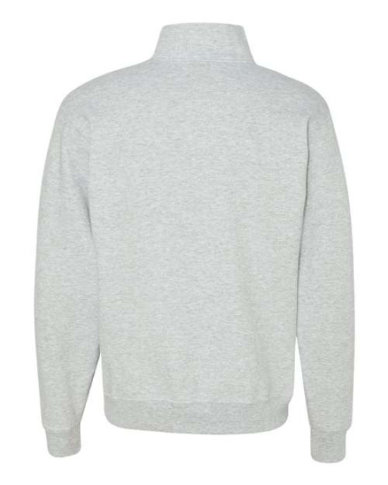 Unisex Nublend® Cadet Collar Quarter-Zip Sweatshirt