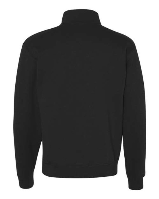Unisex Nublend® Cadet Collar Quarter-Zip Sweatshirt