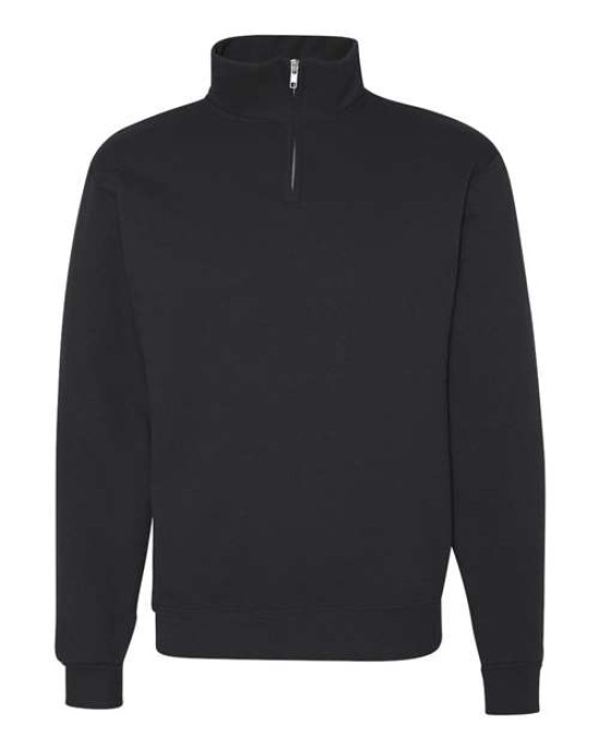 Unisex Nublend® Cadet Collar Quarter-Zip Sweatshirt