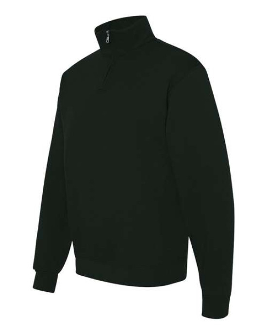 Unisex Nublend® Cadet Collar Quarter-Zip Sweatshirt