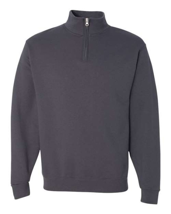 Unisex Nublend® Cadet Collar Quarter-Zip Sweatshirt