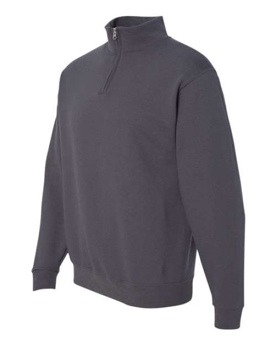 Unisex Nublend® Cadet Collar Quarter-Zip Sweatshirt