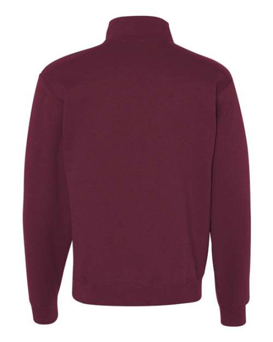 Unisex Nublend® Cadet Collar Quarter-Zip Sweatshirt