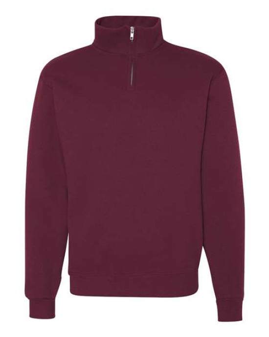 Unisex Nublend® Cadet Collar Quarter-Zip Sweatshirt