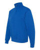 Unisex Nublend® Cadet Collar Quarter-Zip Sweatshirt