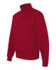 Unisex Nublend® Cadet Collar Quarter-Zip Sweatshirt