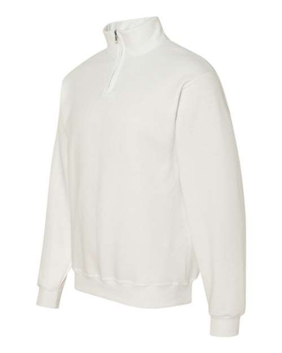 Unisex Nublend® Cadet Collar Quarter-Zip Sweatshirt