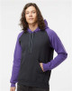 Fleece Raglan Hooded Sweatshirt