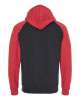 Fleece Raglan Hooded Sweatshirt