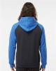 Fleece Raglan Hooded Sweatshirt