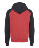 Fleece Raglan Hooded Sweatshirt