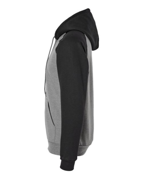 Fleece Raglan Hooded Full-Zip Sweatshirt