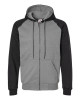 Fleece Raglan Hooded Full-Zip Sweatshirt
