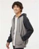 Fleece Raglan Hooded Full-Zip Sweatshirt