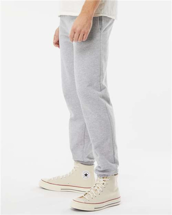 Pocketed Sweatpants with Elastic Cuffs