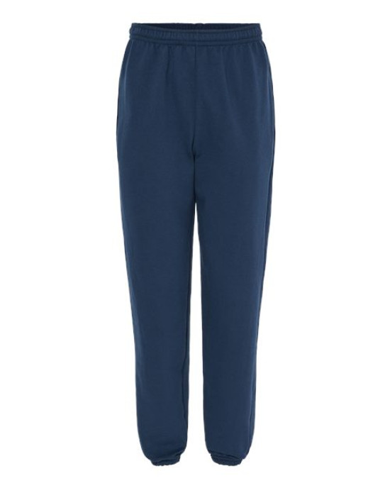 Pocketed Sweatpants with Elastic Cuffs