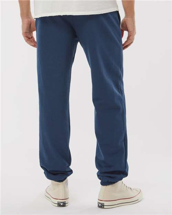 Pocketed Sweatpants with Elastic Cuffs