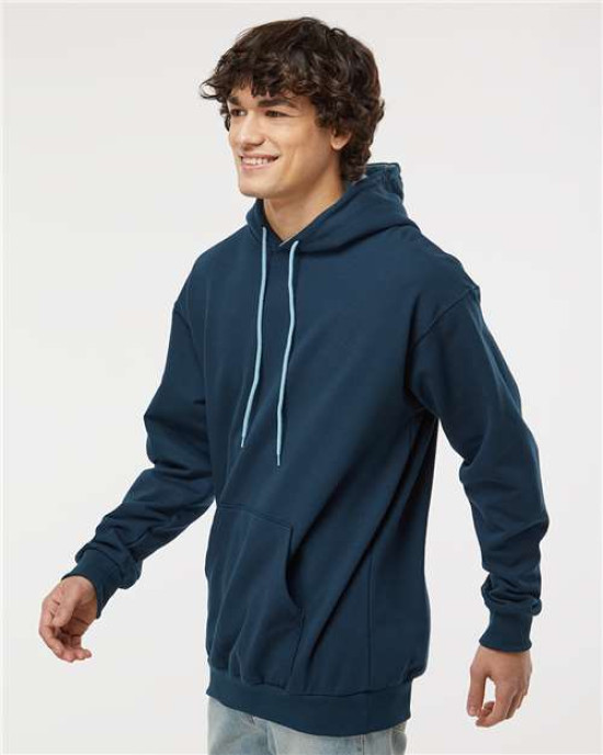 Two-Tone Hooded Sweatshirt