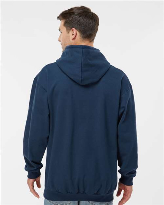 Two-Tone Hooded Sweatshirt